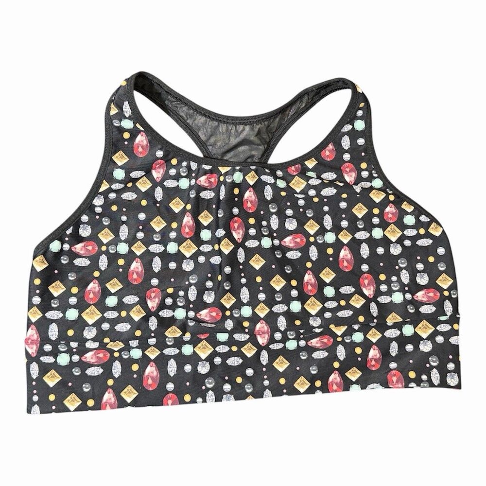 Victoria's Secret Sport Jewel Sports Bra Racerback XL NWOT